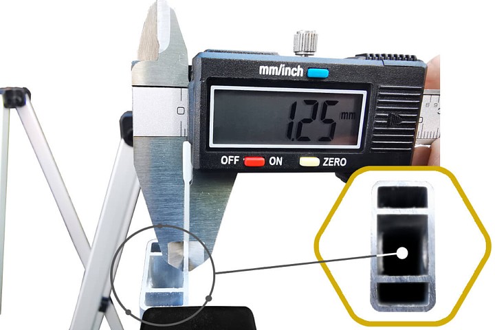 3x6 hopfällbart tält för tryck