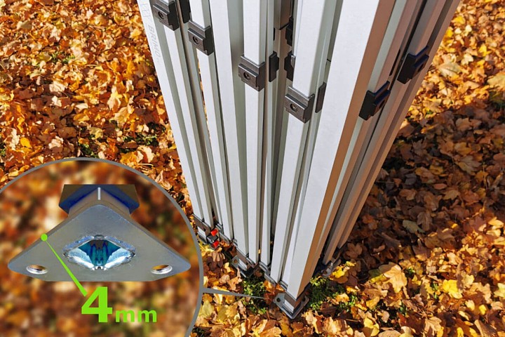 3mx6m Expresstält för tryck