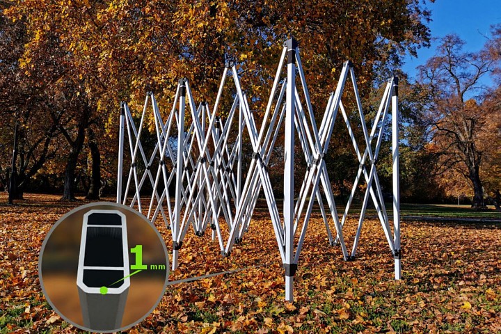 3mx6m reklamtält till salu